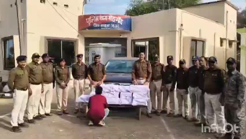 बिछिया: मोहगांव पुलिस की अवैध शराब पर बड़ी कार्रवाई, 107 लीटर शराब और ₹23 लाख की इनोवा क्रिस्टा जब्त, एक गिरफ्तार