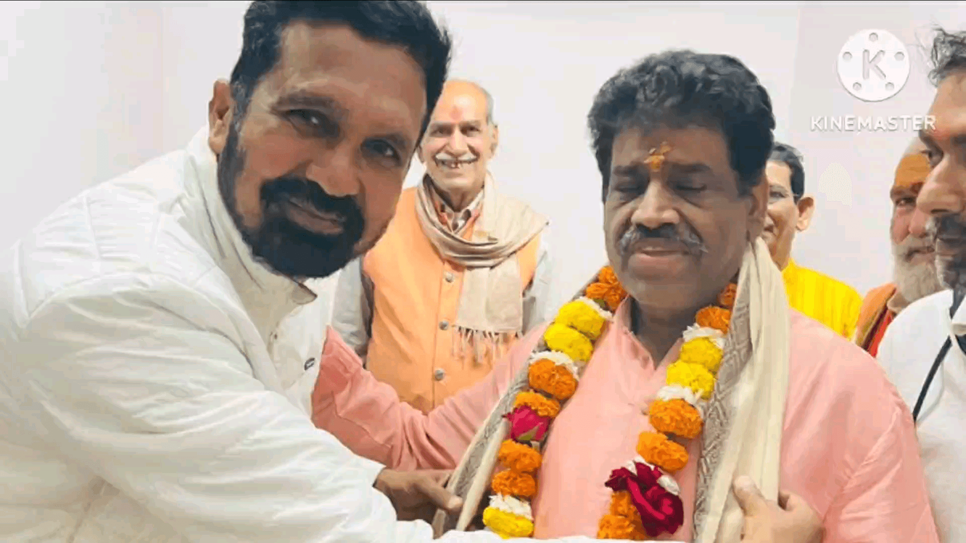 नागौद: नागौद में सामाजिक कार्यकर्ता रुद्र प्रताप त्रिपाठी का हुआ स्वागत