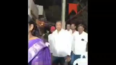 हिंगणा: सावंगी (देवळी) येथे शिवजयंतीनिमित्त आयोजित "भारूड" कार्यक्रमात आमदार समीर मेघे यांची उपस्थिती