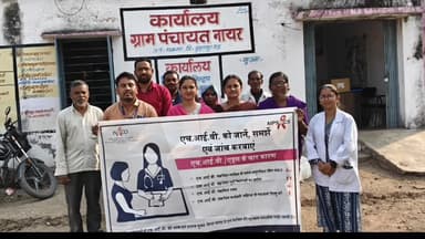 खकनार: ग्राम नायर में मेडिकल शिविर, डॉक्टरों की टीम द्वारा 58 मरीजों का इलाज