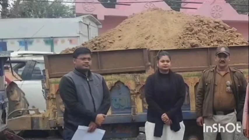 राघोगढ़: रुठियाई में खनिज विभाग की छापामार कार्रवाई, मिट्टी का अवैध परिवहन करते ट्रैक्टर-ट्रॉली जब्त