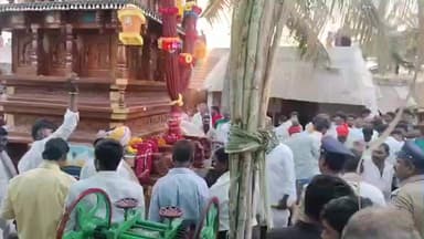 ಯಲಬರ್ಗ: ತಾಳಕೇರಿ ಗ್ರಾಮದ ಬಸವಂತಶಿವಯೋಗಿಯ ಜಾತ್ರೆಯ ನಿಮಿತ್ತ ರಥೋತ್ಸವ ಸಂಪನ್ನ