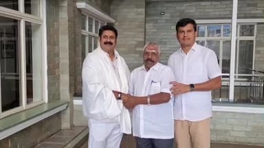 கூடலூர்: பா.ஜ.க'வின் நகர செயலாளர், கூடலூர் நகர கழக செயலாளர் முன்னிலையில் அதிமுக'வில் இணைந்தார்