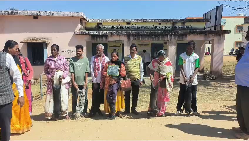 चैनपुर: पशुपालन से समृद्धि की ओर: चैनपुर में सात लाभुकों को सूकर इकाई का वितरण
