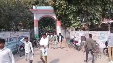 भोगनीपुर: पुखरायां के तीन केंद्रों पर यूपी बोर्ड के हाईस्कूल और इंटरमीडिएट की परीक्षाएं शुरू हुईं