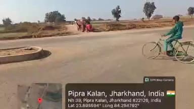 सतबरवा: कसियाडीह के छात्र और ग्रामीण जान हथेली पर रखकर नेशनल हाईवे 39 पार करने को मजबूर, कट मीडियन सड़क बनाने की मांग