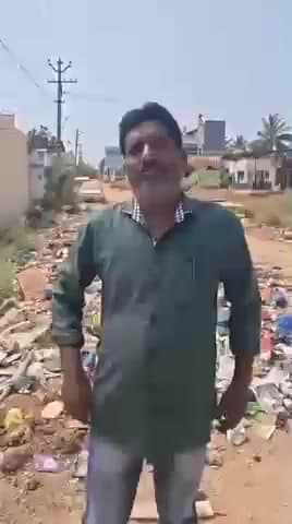 ధర్మవరం: ధర్మవరం వైఎస్ఆర్ కాలనీలో మూడు నెలలుగా చెత్త శుభ్రం చేయలేదని వీడియో పోస్ట్ చేసిన కాలనీకి చెందిన వ్యక్తి