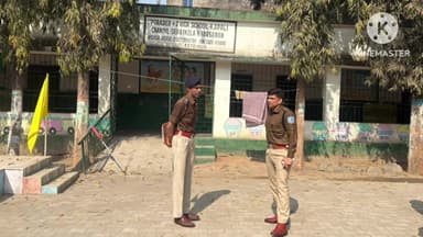 चांडिल: कपाली नगर परिषद चुनाव के मद्देनज़र पुलिस अधीक्षक ने मतदान केंद्रों और चेक नाकों का किया निरीक्षण