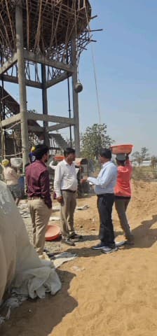 किरनापुर: पीएचई के कार्यपालन यंत्री श्री उइके ने बेलगांव, कोहका, नेवारा और अकोला की नलजल योजना का निरीक्षण किया