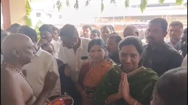 భూపాలపల్లి: కోటంచ శ్రీ లక్ష్మీనరసింహస్వామి వారిని దర్శించుకున్న వరంగల్ పార్లమెంట్ సభ్యురాలు కావ్య