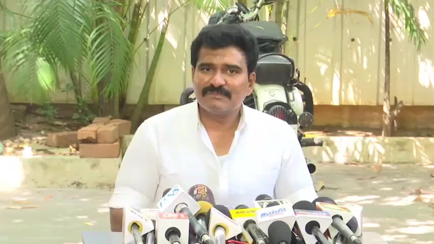 மயிலாப்பூர்: திமுகவுடன் தேமுதிக கூட்டணி வைப்பதை விஜயகாந்தின் உண்மை விசுவாசிகள் ஏற்றுக் கொள்ள மாட்டார்கள் -  கஸ்தூரி ரங்கன் சாலையில் நிர்மல் குமார் பரபரப்பு பேட்டி