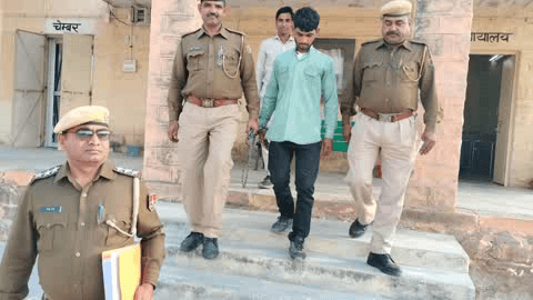 भोपालगढ़: भोपालगढ़ के देवातड़ा हत्याकांड में आरोपी अल्ताफ को कोर्ट में पेश किया गया, एक दिन का और रिमांड मंजूर