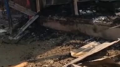 আলিপুরদুয়ার ২: দামসীবাদ এলাকায় আগুনে পুড়ে ছাই বাড়ী