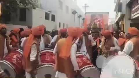 नांदगाव: मनमाड शहरातील छत्रपती शिवाजी महाराज चौक येथून काय  शिवजयंतीची मिरवणूक