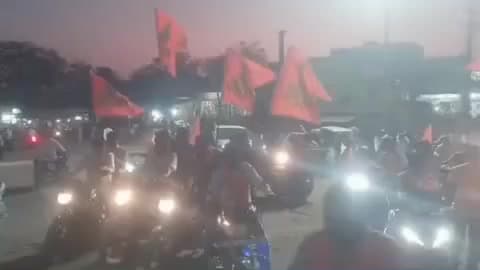తాడిపత్రి: యాడికి లో విశ్వహిందూ పరిషత్ ఆధ్వర్యంలో చత్రపతి శివాజీ జయంతి వేడుకలు సందర్భంగా బైక్ ర్యాలీ