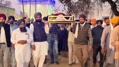 ਤਰਨਤਾਰਨ: ਸਰਪੰਚ ਦੇ ਅੰਤਿਮ ਸੰਸਕਾਰ ’ਤੇ ਕੈਬਨਿਟ ਮੰਤਰੀ ਲਾਲਜੀਤ ਭੁੱਲਰ ਦੀ ਹਾਜ਼ਰੀ, ਦੋਸ਼ੀਆਂ ਨੂੰ ਸਖ਼ਤ ਸਜ਼ਾ ਦੀ ਚੇਤਾਵਨੀ