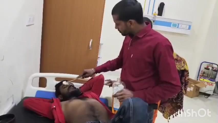 तिसरी: अनियंत्रित बाइक सवार दुर्घटना का शिकार, दो घायल