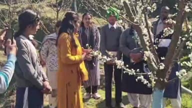 निहरी: उपमंडल सुंदरनगर के जयदेवी स्कूल के विद्यार्थियों को बागवानी की जानकारी दी गई, एचपी शिवा क्लस्टर खगराओं का किया दौरा