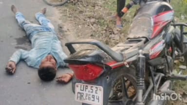 भाटपार रानी: एकल आम चौराहे पर मार्ग दुर्घटना में एक व्यक्ति गंभीर रूप से घायल हुआ