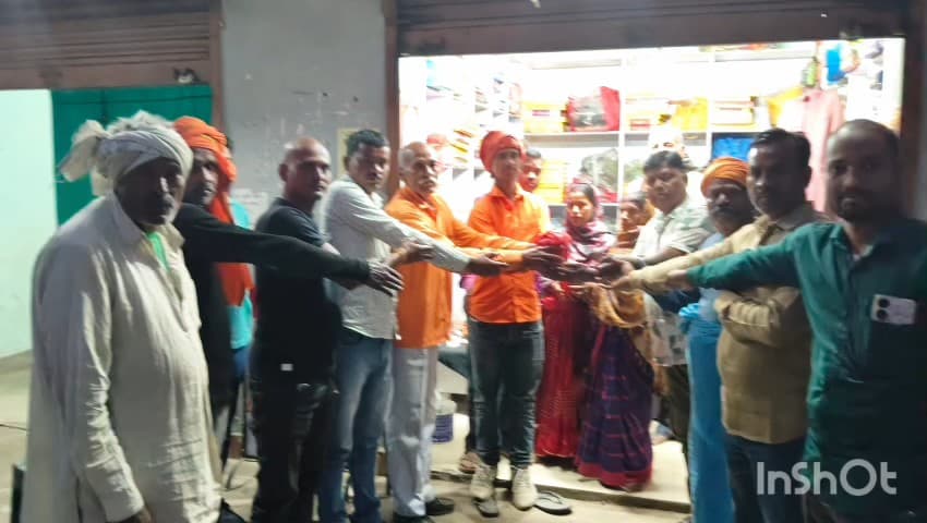 बालूमाथ: विराट हिन्दू सम्मेलन के लिए 80 गांवों में सनातनियों के बीच अक्षत वितरण संपन्न