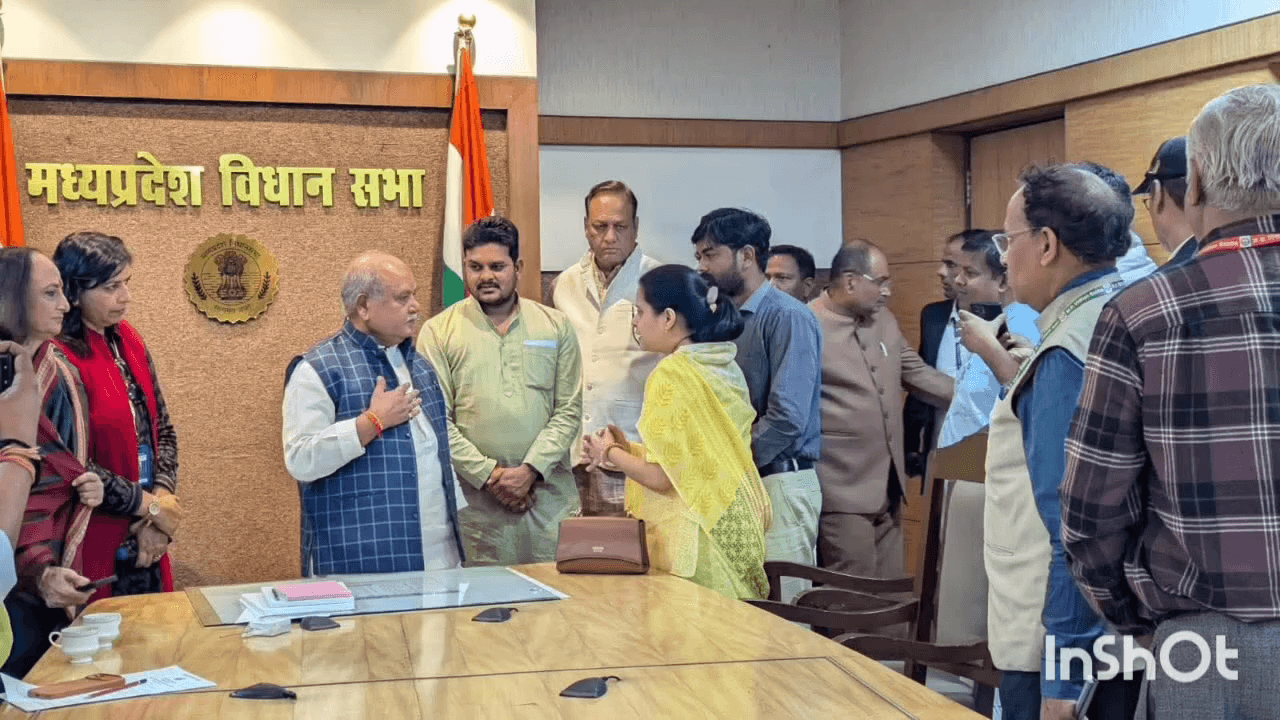 चाचौड़ा: चाचौड़ा विधानसभा के कार्यकर्ताओं के साथ विधायक ने भोपाल में विधानसभा अध्यक्ष और उपमुख्यमंत्री से मुलाकात की