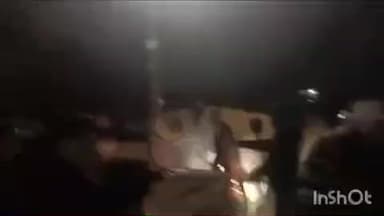 बिंदकी: जहानाबाद कस्बे के अमौली रोड में अज्ञात वाहन की टक्कर से कार पलटी, घायलों को निजी अस्पताल में भर्ती कराया गया