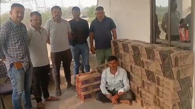 ડભોઇ: પોલીસને જોઈ ભડક્યો,કાર દોડાવતા અકસ્માત,કારમાંથી લાખોની કિંમતનો શરાબનો જથ્થો મળી આવ્યો