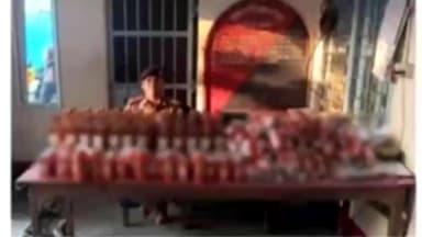 खरीक: खरीक थाना क्षेत्र में 86 लीटर विदेशी शराब बरामद