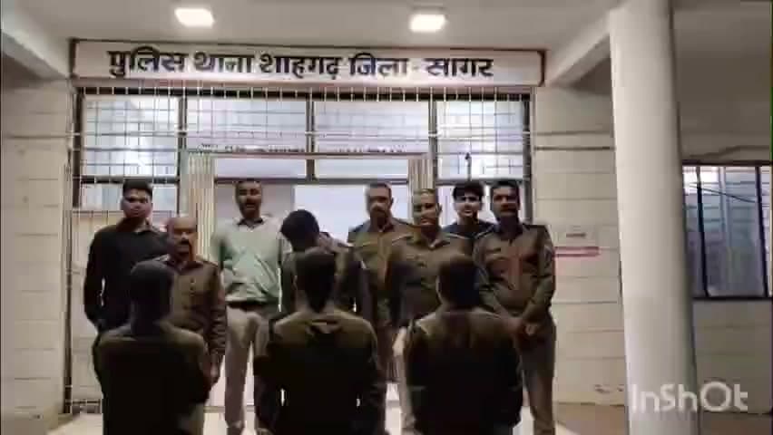 शाहगढ़: शाहगढ़ की असली पुलिस ने पकड़ी नकली पुलिस