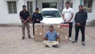 પ્રાંતિજ: એલસીબીએ પ્રાંતિજ ટોલટેક્સ પાસેથી અર્ટિગા કારમાં લઈ જવાતો વિદેશી દારૂનો જથ્થો ઝડપી ૬.૧૦ લાખનો મુદ્દામાલ જપ્ત કર્યો.