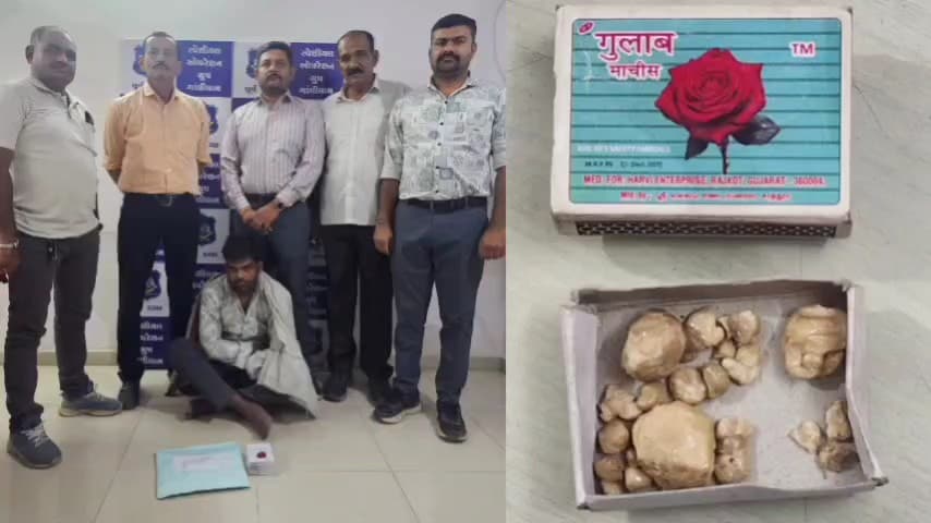 ગાંધીધામ: ગળપાદર હાઇવે વિસ્તારમાંથી એસ.ઓ.જી પોલીસે ગેરકાયદેસર માદક પદાર્થ હેરોઈન સાથે એક ઈસમને ઝડપ્યો