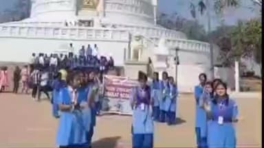 राजगीर: राजगीर में स्काउट-गाइड छात्रों का स्वच्छता अभियान, विश्व शांति स्तूप परिसर में चलाया जागरूकता कार्यक्रम