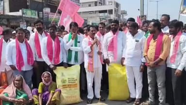 దేవరకొండ: కాంగ్రెస్ ప్రభుత్వ హాయంలో  హరిగోస పడుతున్న రైతులు: మాజీ ఎమ్మెల్యే రవీంద్ర కుమార్ నాయక్