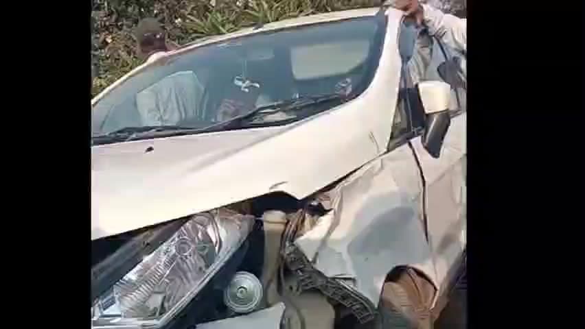 चांद: बाड़ीवाडॉ में तेज रफ्तार कार ने घर के सामने खड़े बुजुर्ग दंपत्ति को मारी टक्कर