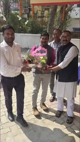 चौपारण: नवनिर्मित पंचायत भवन चौपारण का निरीक्षण, अधिकारियों का किया गया स्वागत