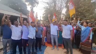 বিশালগড়: এডিসি ভিলেজ নির্বাচনকে নিয়ে বিশ্রামগঞ্জ মথা দলে সভা