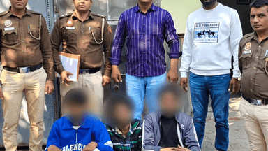 रोहिणी: राज पार्क थाना पुलिस की त्वरित कार्रवाई, चोरी का मोबाइल बरामद, तीन आरोपी गिरफ्तार