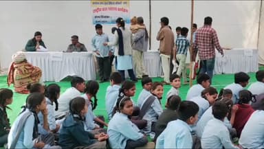 आमेट: आमेट उप जिला अस्पताल में बाल स्वास्थ्य शिविर आयोजित, 145 बच्चों की हुई जांच