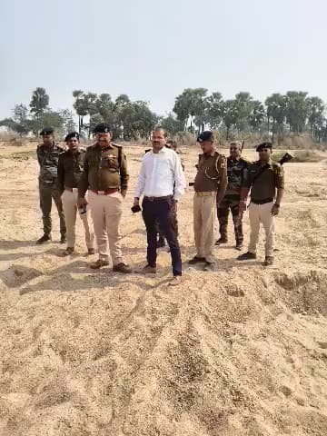 मोहड़ा: पुलिस ने अवैध बालू से लदे ट्रैक्टर को किया ज़ब्त