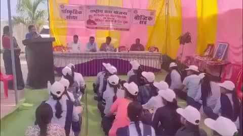 जबेरा: शासकीय महाविद्यालय जबेरा के एनएसएस शिविर में डॉ. प्रीति नायक ने बाल विवाह मुक्त भारत पर जानकारी दी