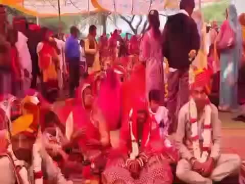 देवली: देवली के चांदली माताजी परिसर में प्रजापति समाज ने आयोजित किया निशुल्क सामूहिक विवाह सम्मेलन