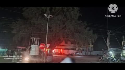 पांकी: पांकी कर्पूरी ठाकुर चौक पर लगा हाई मास्क सोलर स्ट्रीटलाइट बना शोपीस