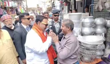 हैदरनगर: पूर्व मंत्री कमलेश कुमार सिंह बभंडी गांव में प्राण प्रतिष्ठा महोत्सव में शामिल हुए, क्षेत्रवासियों से किया जनसंपर्क