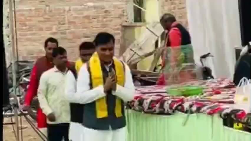 ब्यावरा: राजगढ़ जिला पंचायत अध्यक्ष चंदर सिंह सोंधिया ब्यावरा में श्रीमद् भागवत कथा में हुए शामिल