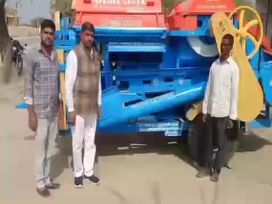 पीपलू: सहायक कृषि अधिकारी ने थ्रेशरों का किया सत्यापन, तीन किसानों को मिला 6 लाख रुपए का अनुदान