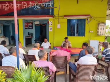 शाम्हो अकहा कुरहा: शाम्भो प्रखंड कार्यालय में बीडीओ विनय मोहन झा ने नल-जल योजना मामले की जनसुनवाई की