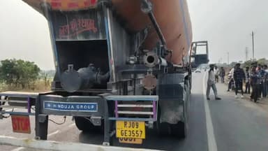 महेश्वर: रोड क्रॉस करते समय बलकर वाहन ने युवक को रौंदा, मौके पर ही मौत