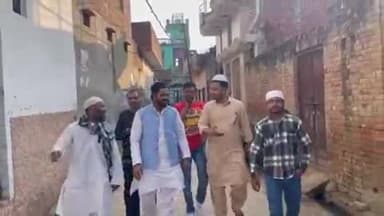 बुढ़ाना: तहसील क्षेत्र के गांव पलडा-पलड़ी में वार्ड 23 से जिला पंचायत सदस्य पद के संभावित प्रत्याशी हाजी इदरीश ने किया जनसंपर्क