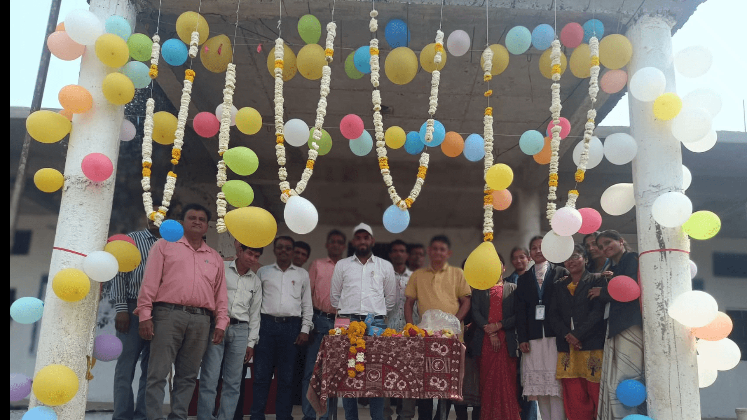अहिरखेड़ा के माँ शारदा स्कूल का कमाल: परीक्षा केंद्र को बना दिया उत्सव स्थल#