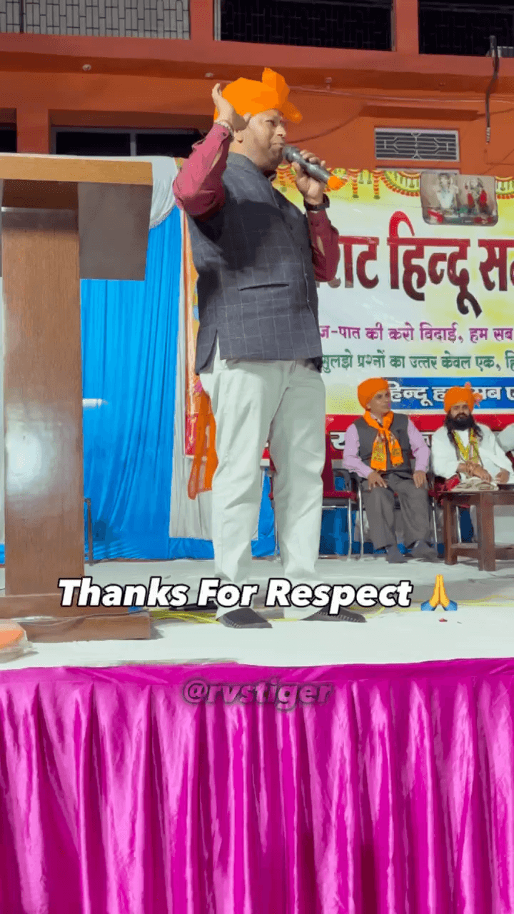 Bayana RSS के शताब्दी वर्ष पर विराट हिंदू सम्मेलन में सम्मान 🙏

#respect #rider #hindu